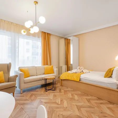 아파트 Sky Home-sun -manufaktura, Bezplatny Parking, Dostep Na Kod 우치